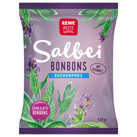 BOMBOANE SALVIE FARA ZAHAR 125G REWE