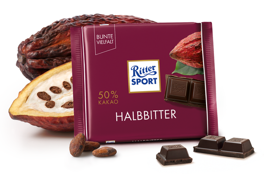 RITTER SPORT HALBBITER 100G