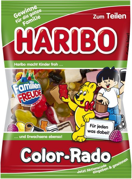 JELEU HARIBO COLOR RADO 200G