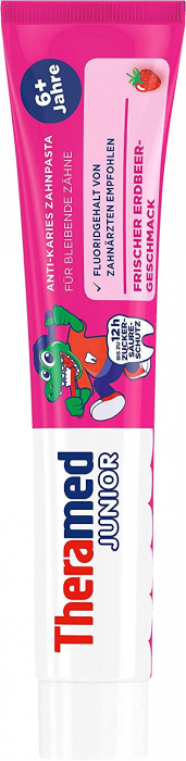 THERAMED PASTA DE DINTI JUNIOR CAPSUNI 75 ML