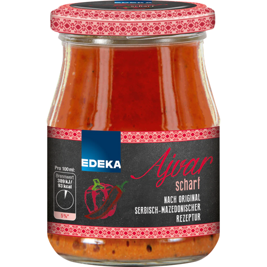 SOS AJVAR PICANT 340 ML EDEKA