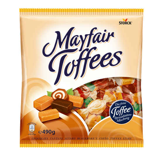 CARAMELE MAYFAIR TOFFEES STORK 490 GR
