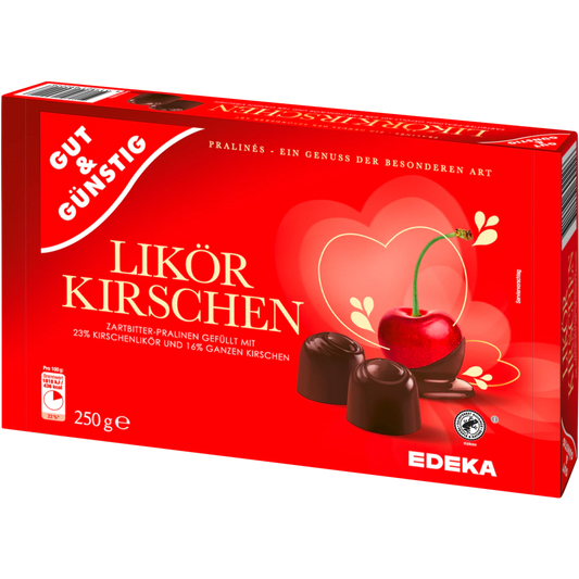 PRALINE CIOCOLATA CU LICHIOR CIRESE 250G GUT