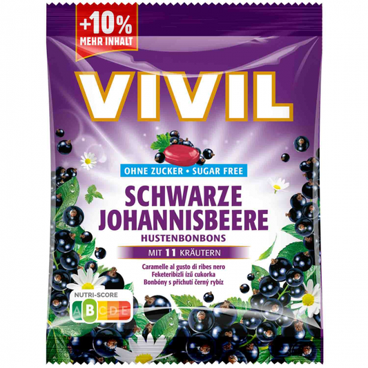 VIVIL BOMBOANE FARA ZAHAR COACAZE NEGRE 132G