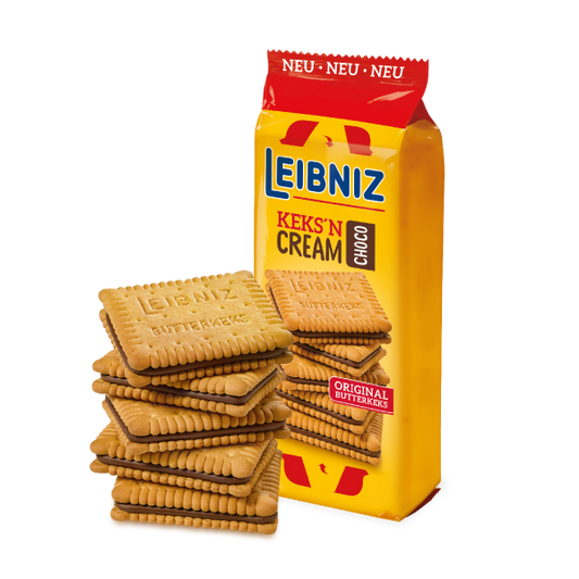 LEIBNIZ BISCUITI CU CREMA DE CIOCOLATA 228G