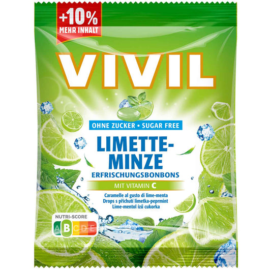 VIVIL BOMBOANE FARA ZAHAR CU LIME 80G
