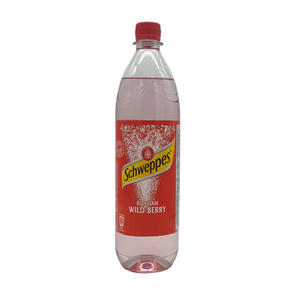 SCHWEPPES RUSSIAN WILD BERRY 1L