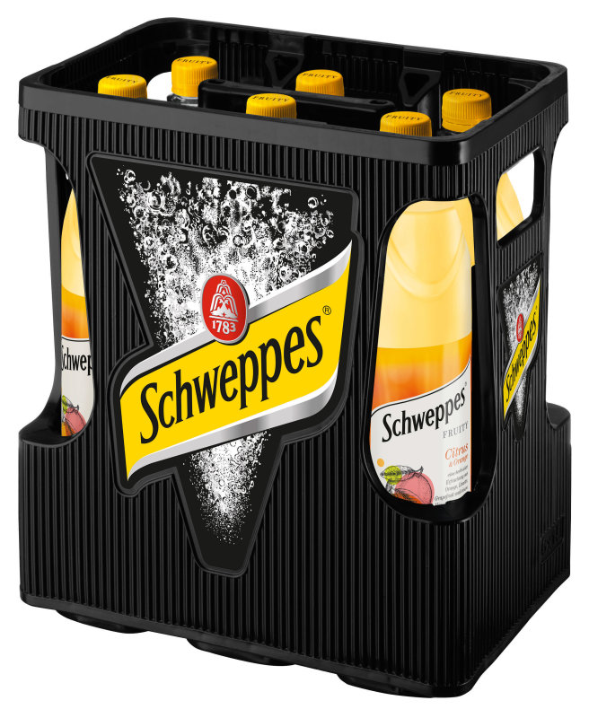 SCHWEPPES FRUITY CITRUS ORANGE 1L