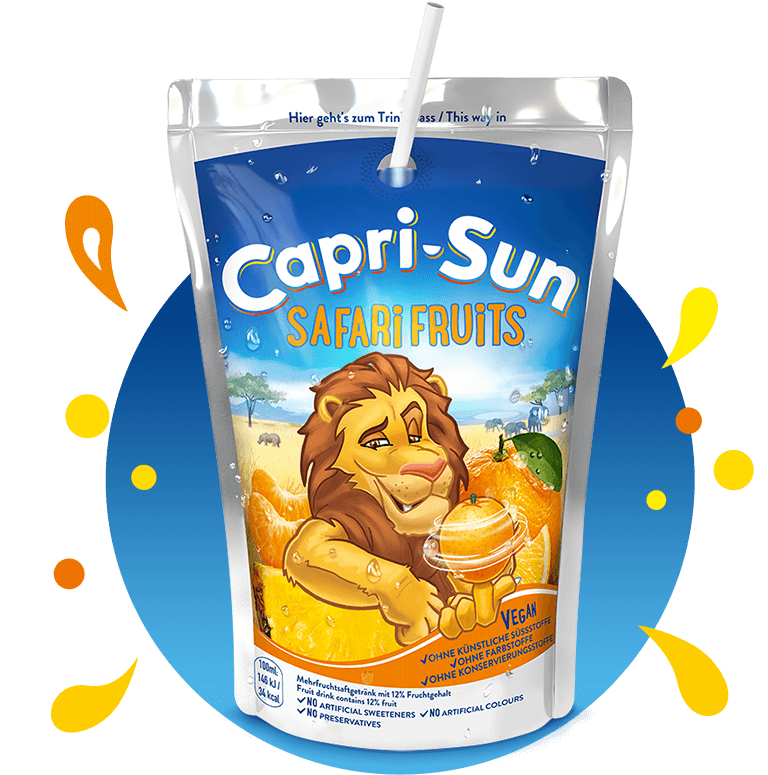 SUC CAPRI SUN SAFARI FRUITS