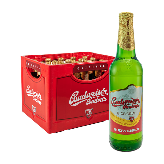 BERE BUDWEISER BUDVAR LAGER 20X0.5L