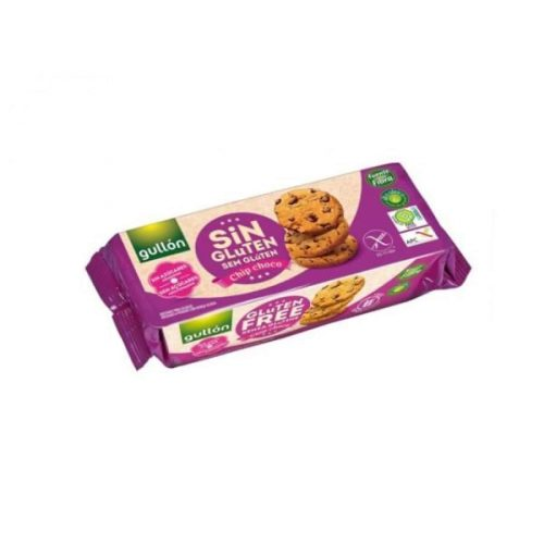 GULLON CHIP CHOCO BISCUITI 130G FARA GLUTEN