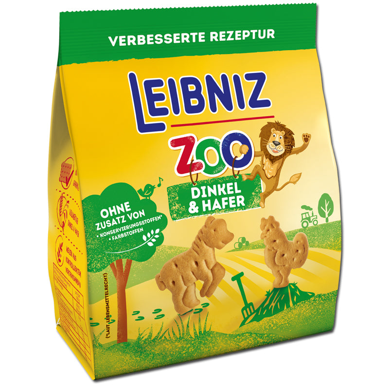 LEIBNIZ ZOO BISCUITI CU CEREALE OVAZ