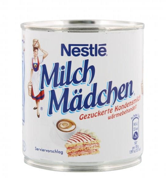 LAPTE CONDENSAT 9% NESTLE MILCH MADCHEN 400G