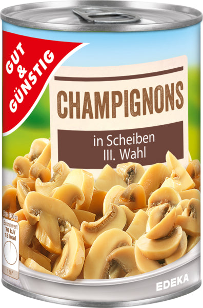 CIUPERCI TAIATE CHAMPIGNONS 3 FELI 280 G