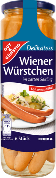 CRENVURSTI WIENER WURSTCHEN 680G GUT