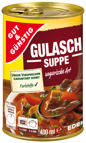 GULASCH SUPPER UNGARISHE ART 400ML GUT