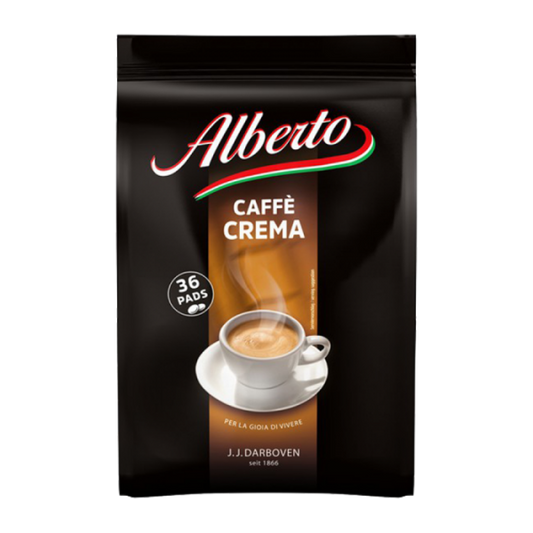 ALBERTO CAFFE CREMA 36 PADS 252 G