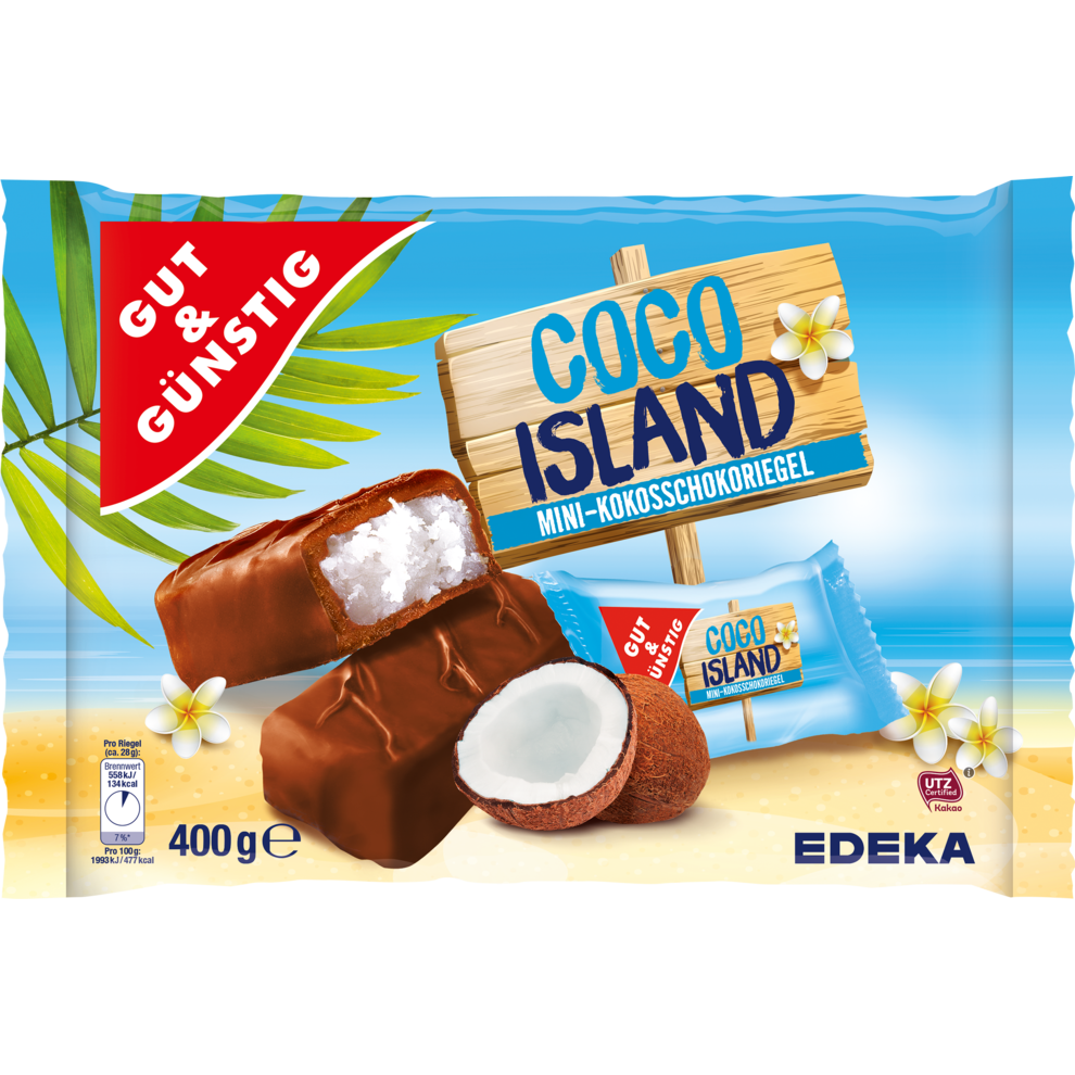 CIOCOLATA MINI KOKOS 400 GR