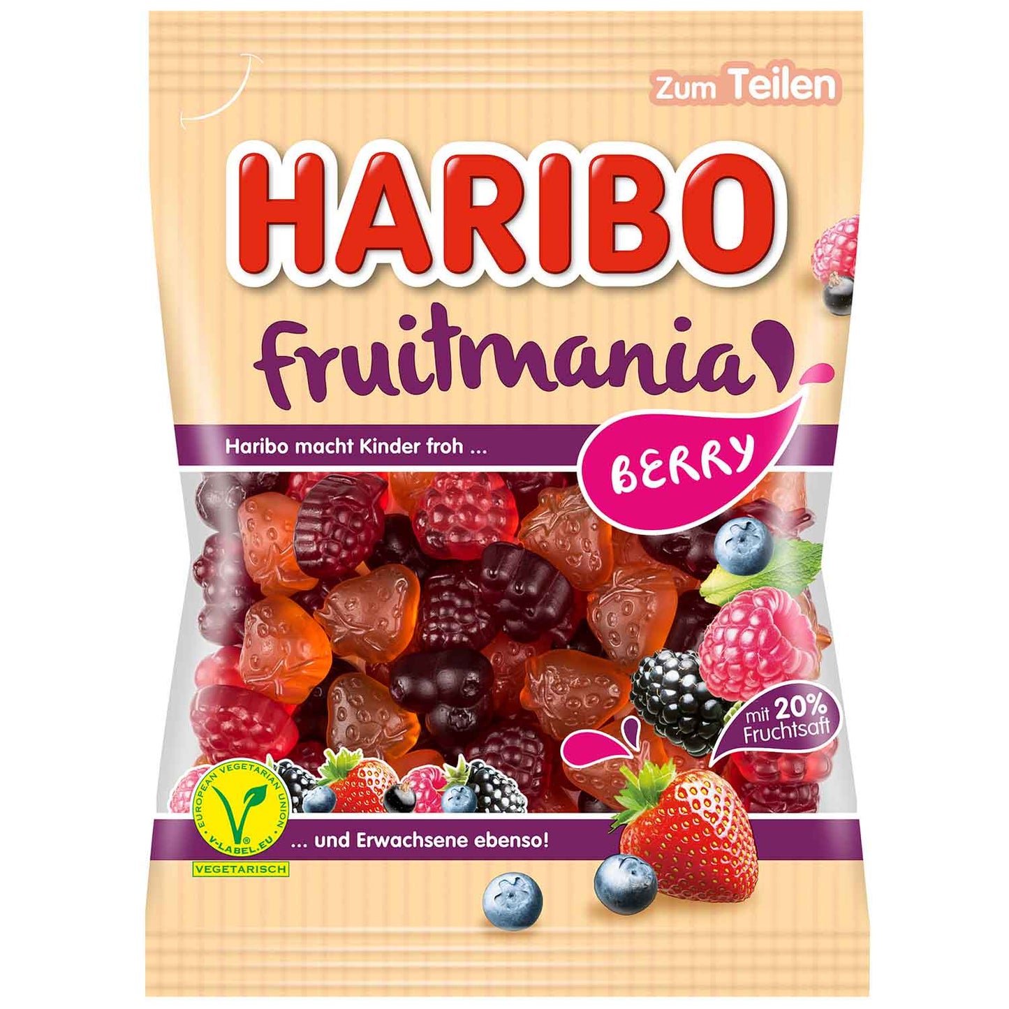 HARIBO FRUITMANIA BERRY 175 G