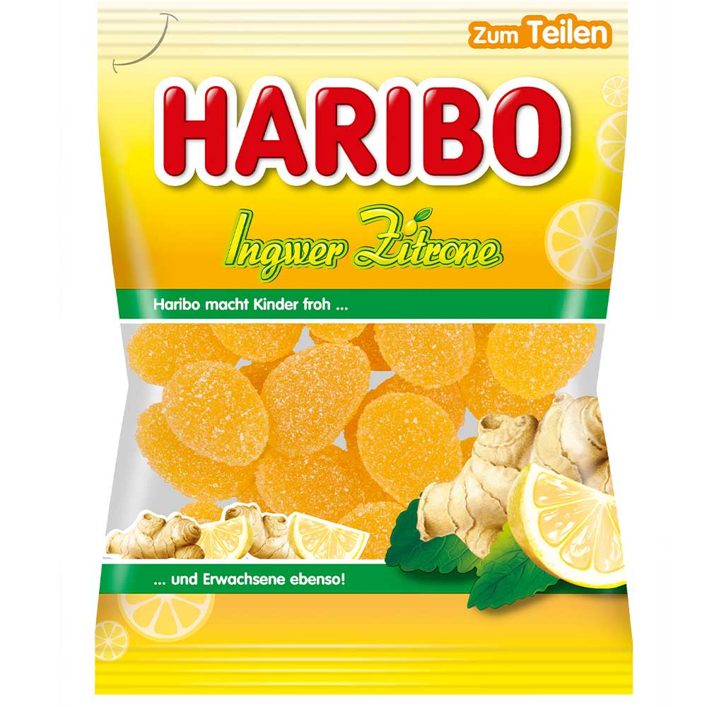 HARIBO INGWER ZITRONE 175G