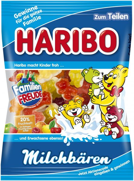 JELEU HARIBO MILCHBAREN 175G