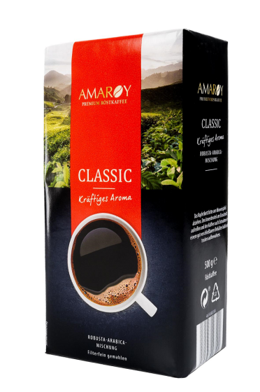 CAFEA AMAROY CLASSIC MACINATA 500G