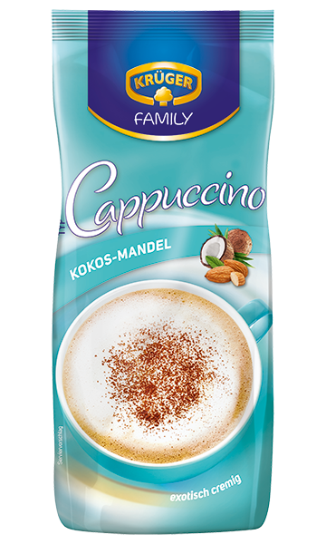 KRUGER FAMILY CAPPUCCINO MIGDALE SI COCOS 500G