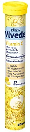 ELKOS PASTILE EFERVESCENTE VIT C 17 BUC