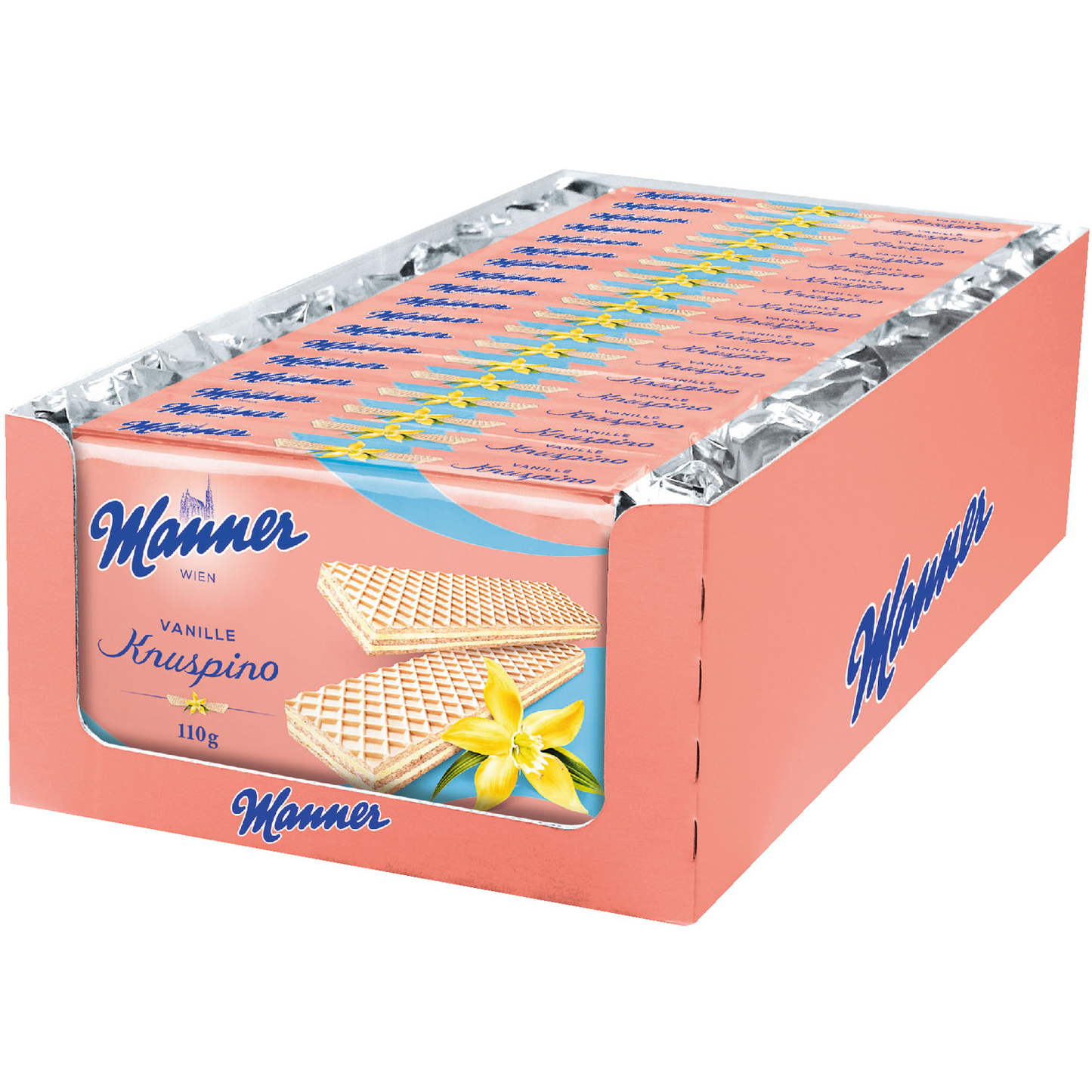 MANNER NAPOLITANE VANILIE 110G