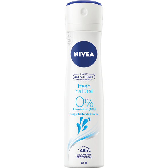 NIVEA DEO SPRAY FRESH NATURAL 150ML