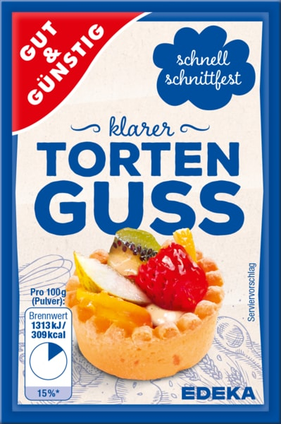 GELATINA TARTE WEISS TORTEN GUSS KLARER