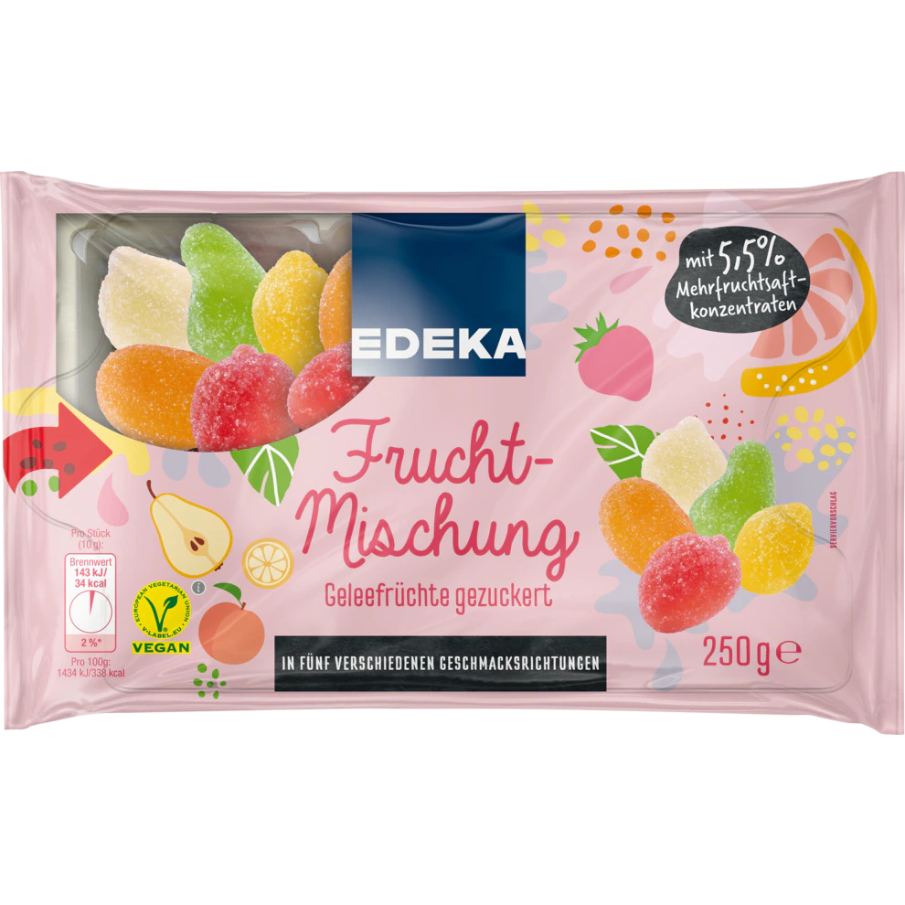 JELEU FRUCTE EDEKA 250 G