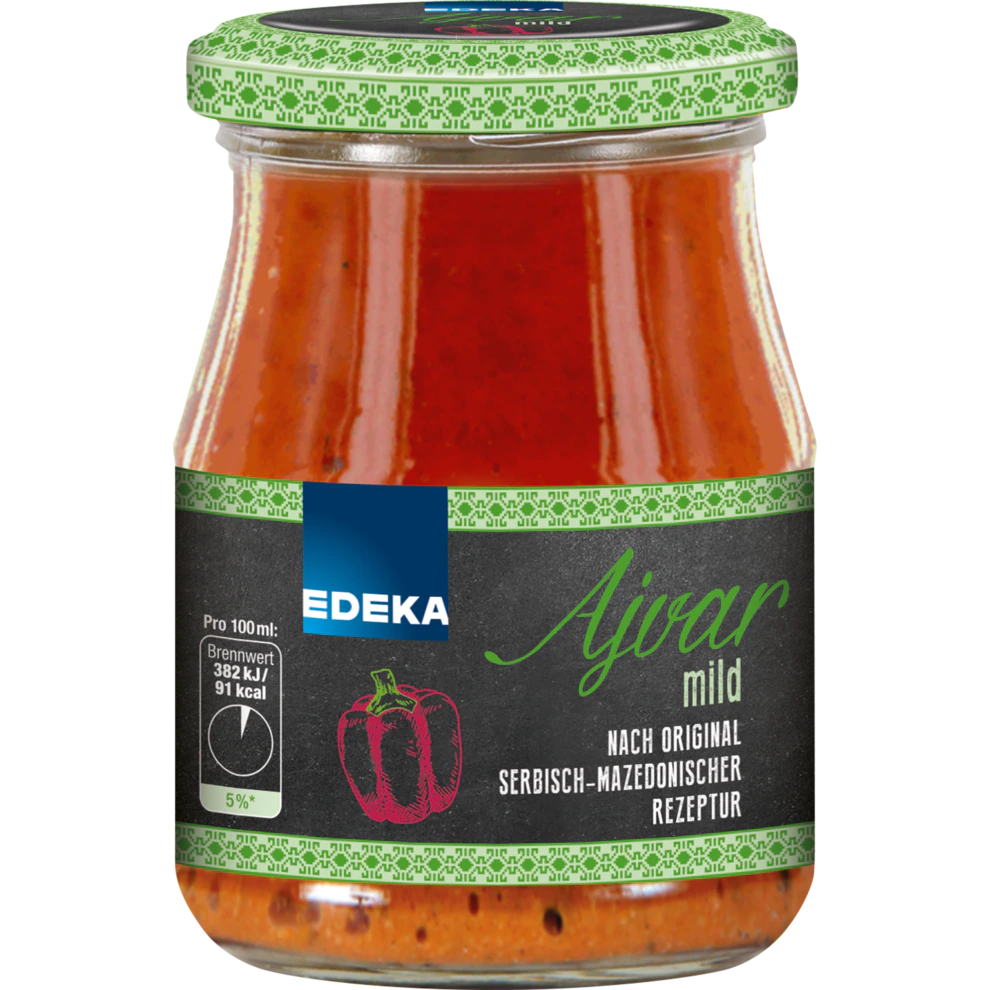 SOS AJVAR MILD 340 ML EDEKA