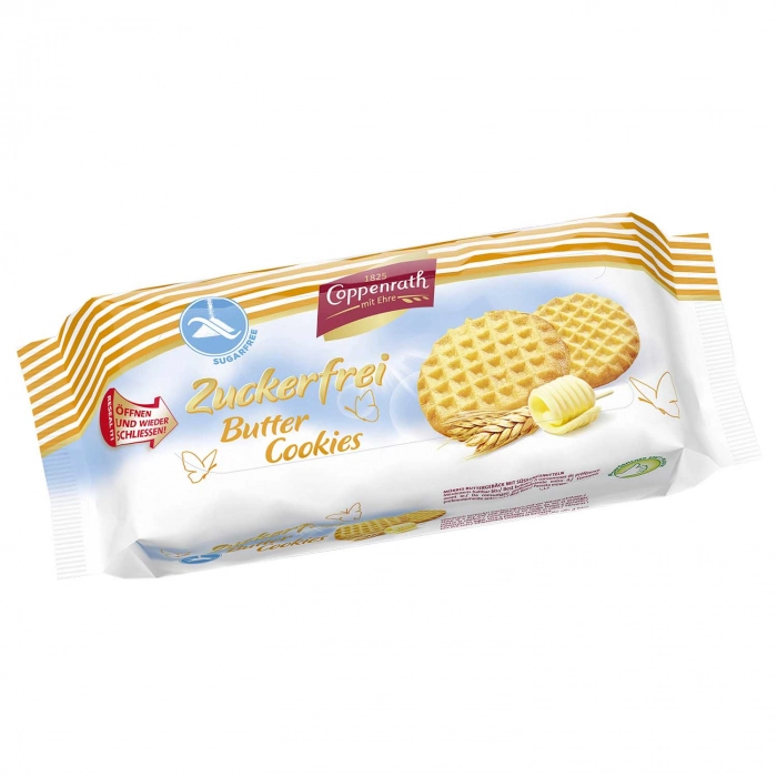 COPPENARTH BISCUITI CU UNT FARA ZAHAR 200G