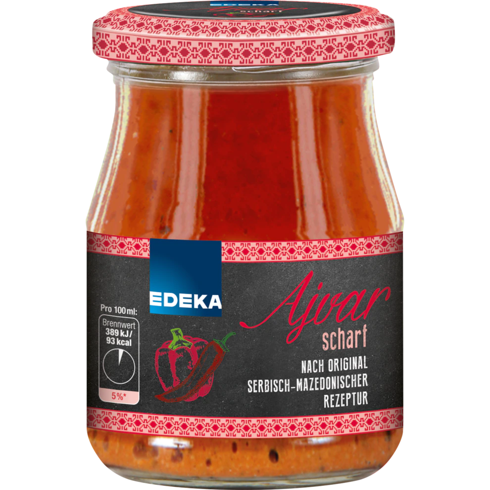 SOS AJVAR PICANT 340 ML EDEKA