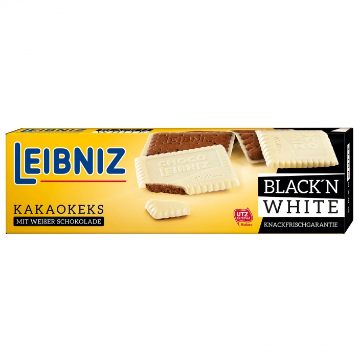 LEIBNIZ BISCUITI CU CIOCOLATA BLACK & WHITE