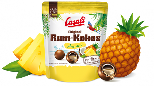 CASALI BOMBOANE CU ROM COCOS SI ANANAS 175G