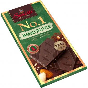 CIOCOLATA CU MIGDALE SAROTTI NO.1 MANDELSPLITTER 100G