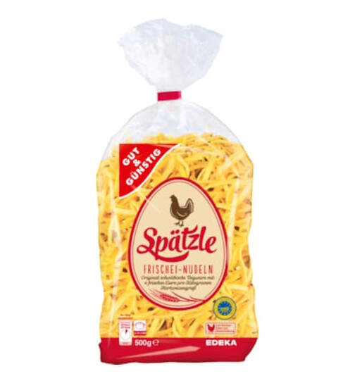 PASTE CU OU SPATZLE 500G GUT