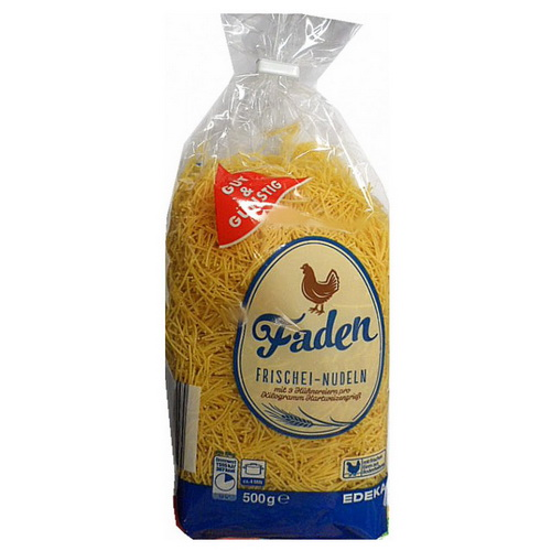 PASTE FADEN FRISCHEI-NUDELN 500G