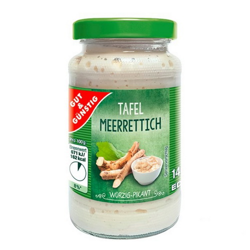 SALATA HREAN TAFEL MEERRETTICH 140G GUT