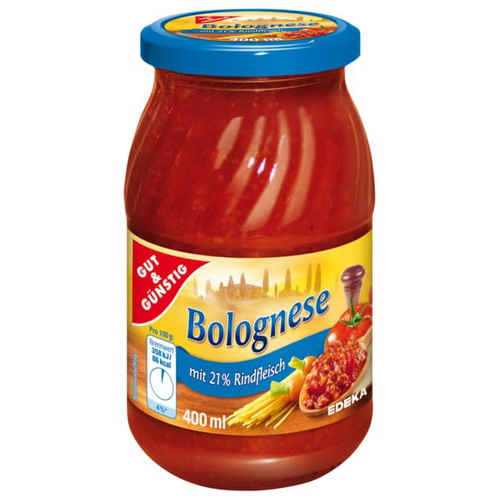 SOS PASTE BOLOGNESE 400ML