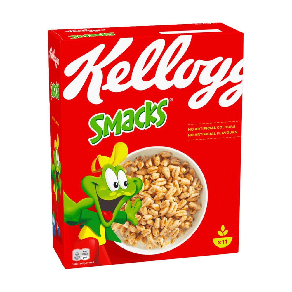 CEREALE PUFARINE KELLOGS SMACKS 330G