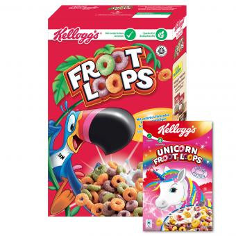 CEREALE KELLOGGS UNICORN FROOT LOOPS 375G