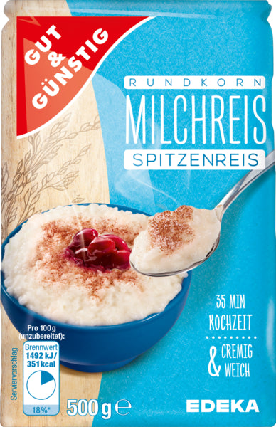 OREZ PT LAPTE MILCHREIS 500G GUT