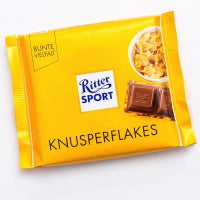 RITTER SPORT CIOCOLATA CU CEREALE KNUSPERFLAKES 100G