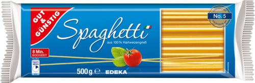 PASTE SPAGHETE 500G GUT